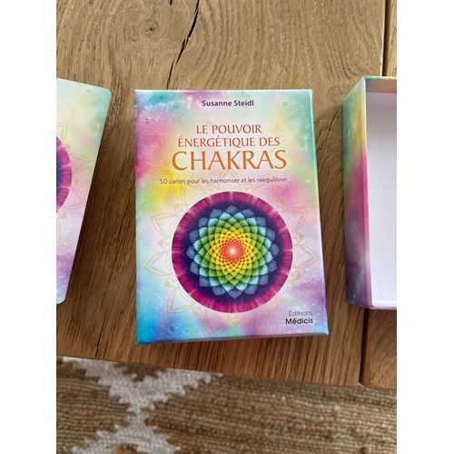 Le Pouvoir Énergétique Des Chakras - 50 Cartes Pour Les Harmoniser Et Les Rééquilibrer