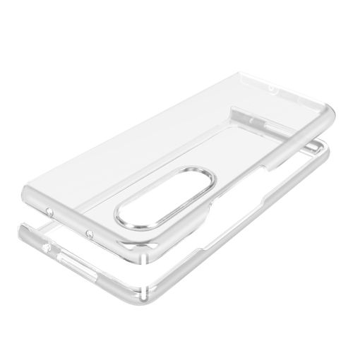 Coque Samsung Z Fold 3 Rigide Bande Antidérapante Mercury Transparent