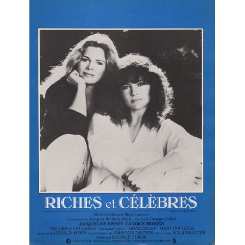 Riches Et Célèbres : Synopsis - De George Cukor, Avec Jacqueline Bisset, Candice Bergen, David Selby