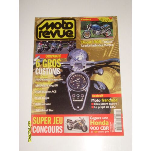 Moto Revue 3232   Gros Customs Ducati 900 Moto Guzzi Harley Davidson 1340 Road