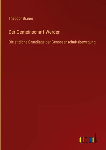 Der Gemeinschaft Werden
