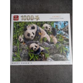Puzzle 1000 Pieces King Collection Animal "Pandas"