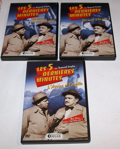 Lot De 3 Dvd Les 5 Dernières Minutes Avec Raymond Souplex