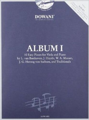 Dowani Album 1 For Viola And Piano