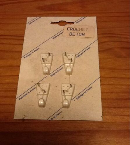 Lot 4 Crochets Béton