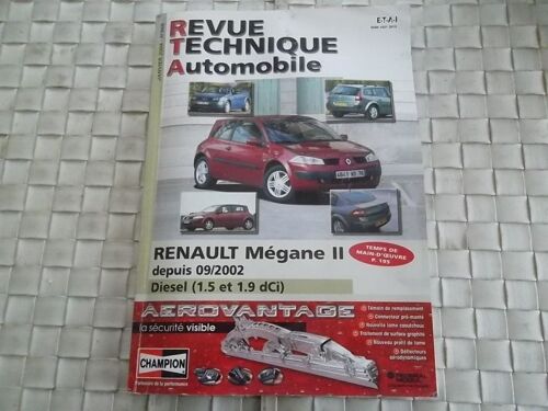 Revue Technique Renault Megane Ii Diesel Berline Coupe Et Coupe Cabriolet