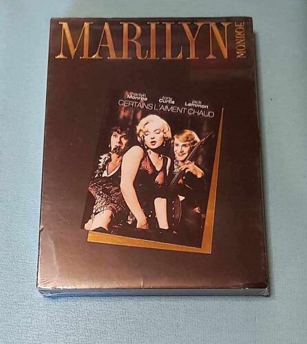 Marilyn Monroe . Certains L'aiment Chaud . Fourreau Cartonné . Vf. Neuf Sous Blister