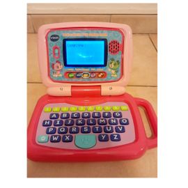 Ordi Tablette Tactile Petit Enfant 5 Modes Jeu Interactif Thèmes 10 Activités Music Lettres Son Animaux Chiffre Recevoir Envoyer Messages Écran Animation Clavier Abcd Transport Réglage Arrêt Automatic