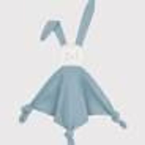 Doudou Lapin Bleu Petit Bateau Mouchoir Coton 130 Printemps Soft Toy Bunny Baby Springer