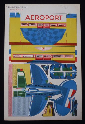 Découpages Faciles : Aéroport