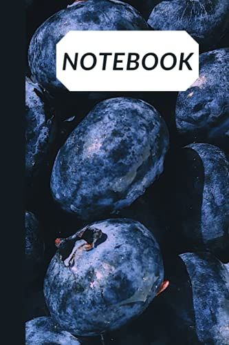Notebook: Blueberries Design (College-Ruled Journal)