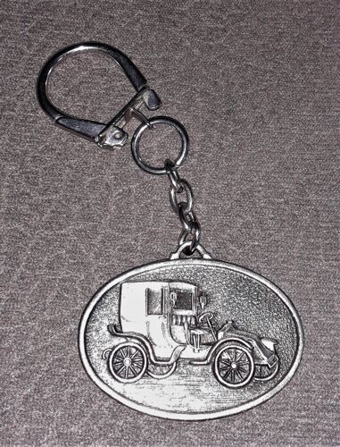 Porte-Clé En Acier Vintage Voiture Ancienne / Tacot