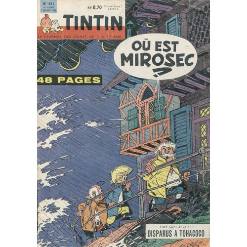 Journal Tintin N°611