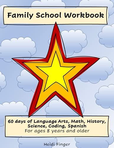 Family School Workbook With Coding