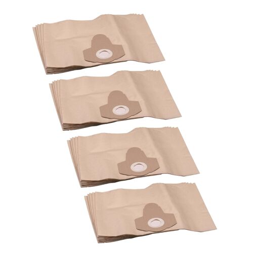 vhbw 20x Sacs compatible avec Braun RTN 1100 Control, RTN 1100 Basis, RTE 1100 electronic aspirateur - 31,5cm x 19cm