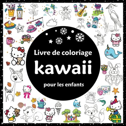 Livre De Coloriage Kawaii Pour Les Enfants: Livre De Coloriage Kawaii Mignon Et Facile, Pour Les Garã§Ons Et Les Filles, Un Monde De Beautã© Et De ... Parfait Pour Les Enfants Les Plus Chers