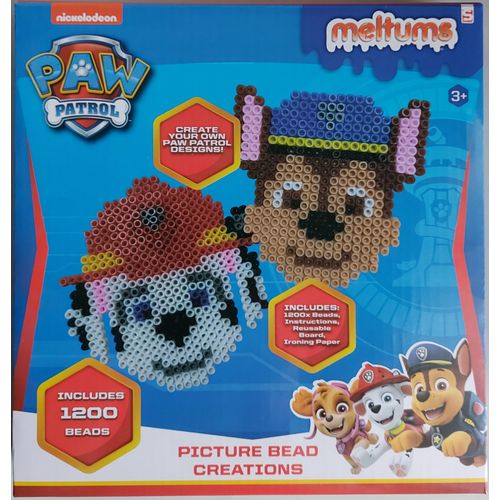 La Pat Patrouille - Perles À Repasser - Chase Et Marcus