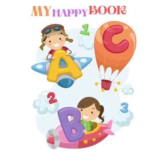 My Happy Book: Alphabetical Coloring Book