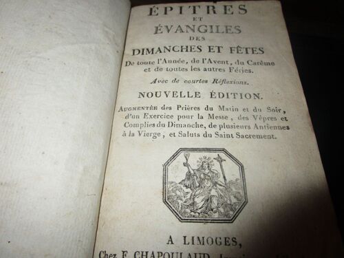 Epîtres Et Evangiles Des Dimanches Et Fêtes