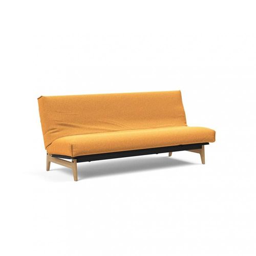 Canapé Lit Aslak 120 Nordic Cover Soft Spring Tissu 536 Bouclé Ochre