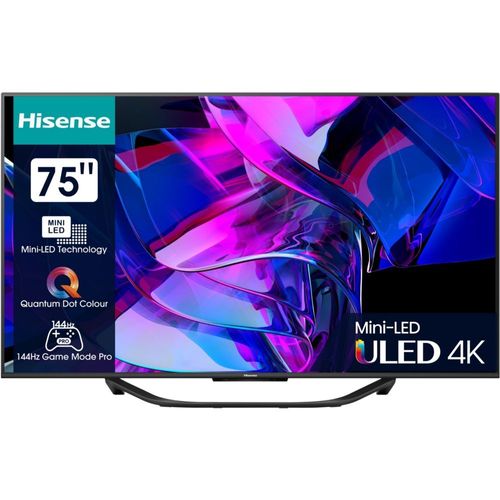 TV QLED HISENSE 75U7KQ 2023