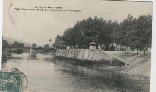 Lot De 2 Cartes Anciennes De Bort  Les Orgues