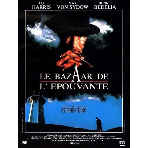 Le Bazaar De L'épouvante - Needful Things-  Ed Harris - Max Von Sydow - Stephen King -Frasercheston - Affiche De Cinéméa Pliée 60x40 Cm