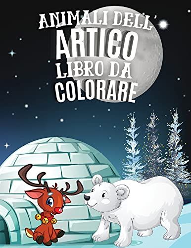 Animali Dell'artico Libro Da Colorare