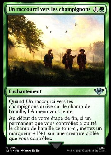 Un Raccourci Vers Les Champignons - Magic - Le Seigneur Des Anneaux - Chroniques De La Terre Du Milieu - U - 187