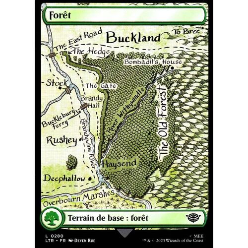 Forêt - Magic - Le Seigneur Des Anneaux - Chroniques De La Terre Du Milieu - C - 280
