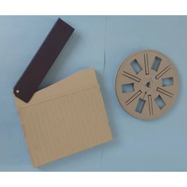 Bobine vide super 8 mm 120 m Posso avec son boîtier d'origine 120m super8