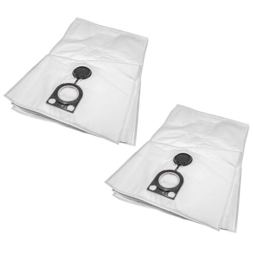 vhbw 10x Sacs compatible avec Bosch GAS 1200, GAS 1200 L Professional, GAS 15 aspirateur - microfibres non tissées, 43cm x 33cm, blanc
