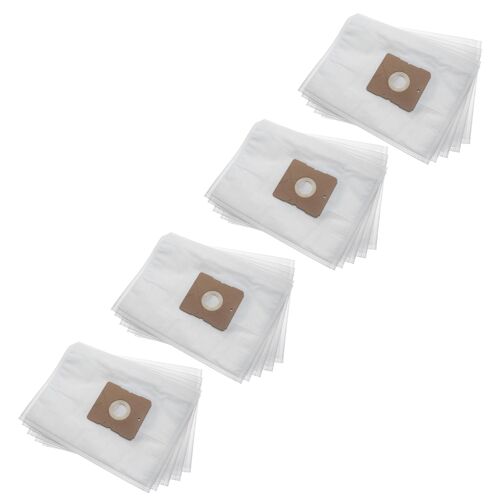 vhbw 20x Sacs compatible avec Severin BC 7044, 7045, 7046, 7048 aspirateur - microfibres non tissées, 31,2cm x 24,7cm, blanc