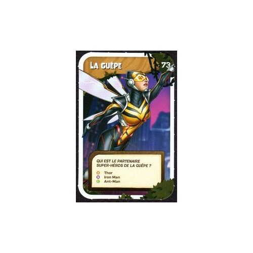 Carte Neuve Marvel Leclerc 2024 -La Guepe 73