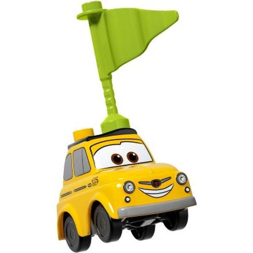 LEGO DUPLO Cars Luigi - Lime Flag Crs023 du set 10857