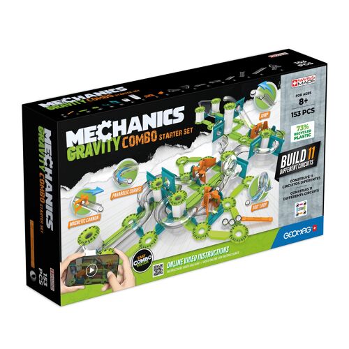 Gravity Green Line Mechanics Ecofriendly - Combo Pack : Starter Set 151 Pcs Gravity