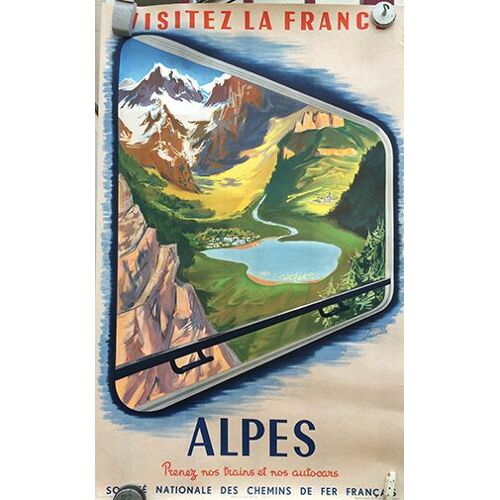Affiche Alpes