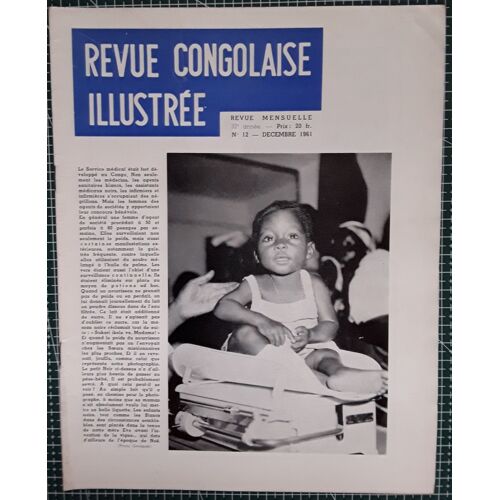 Revue Congolaise Illustrée N° 12 - Décembre 1961