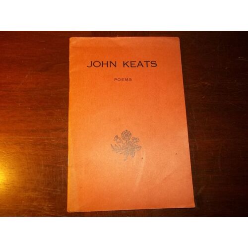 Poems.-John Keats - Edité Par Les Belles Lettres, 1947