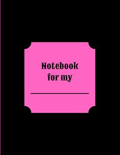 Notebook For My...: 198 Pages Grid Format +1 Page For Your Name (100 Sheets), Math Space Science Technology Engineering Math Physics, Graph Paper ... Engineer, Architect, Designer, Scientist...