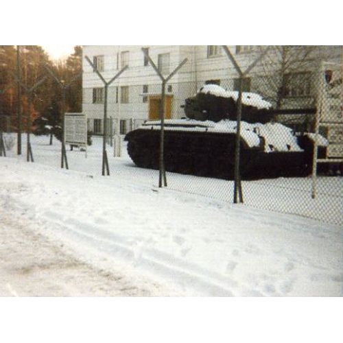 Militaria - Char Dans Le Secteur Américain De Berlin