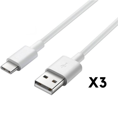 Cable USB-C pour Samsung Galaxy TAB S7 / TAB S7 PLUS [LOT 3] [Phonillico]