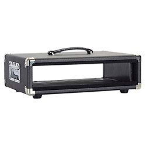 Gator Cases GR-RETRORACK-2BK Retro Rack Vintage Amp Vibe Rack Case 2U Black
