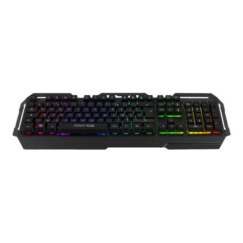 Suza Advance GTA 250 - Clavier - rétroéclairé - USB - AZERTY - Français - noir