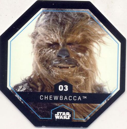 Jeton Leclerc Star Wars - Cosmic Shell - N° 3 Chewbacca