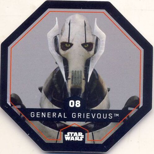 Jeton Leclerc Star Wars - Cosmic Shell - N° 8 Général Grievous