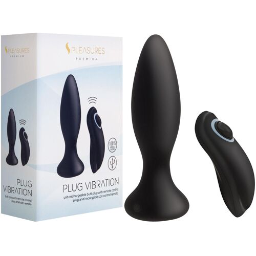Plug Anal Vibrant Rechargeable Télécommandé