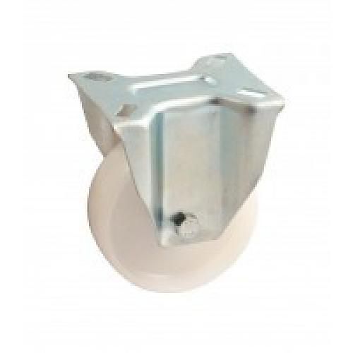 Roulette fixe polyamide - 100 mm - 150 kg - Alésage lisse AVL