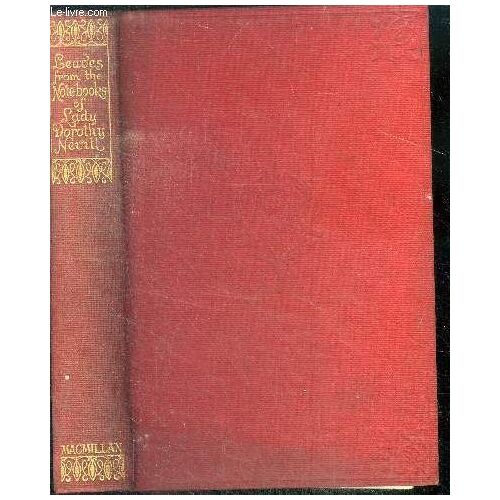 Leaves From The Note Book Of Lady Dorothy Nevill