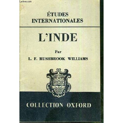 L'inde - Etudes Internationales / Collection Oxford
